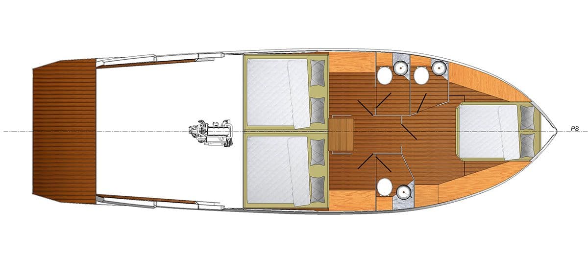 Maestro 42 — plan d'aménagement